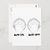 Karpfenwachs Postkarte (Vorne/Hinten)