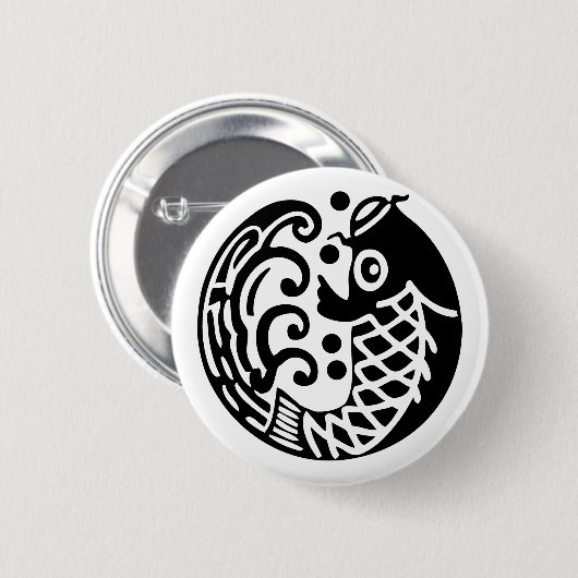 Karpfenwelle Button (Vorne & Hinten)