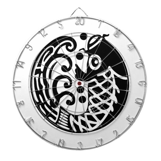 Karpfenwelle Dartscheibe (vorne)