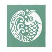 Karpfenwelle Notizblock (Vorderseite)