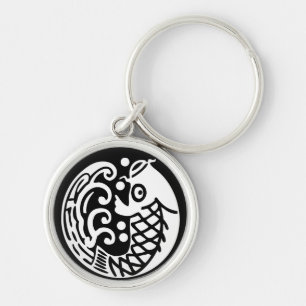 Karpfenwelle Schlüsselanhänger