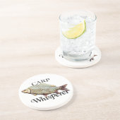 KarpfenWhisperer Getränkeuntersetzer (Seite)