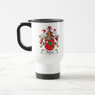 Karras Familienwappen Reisebecher