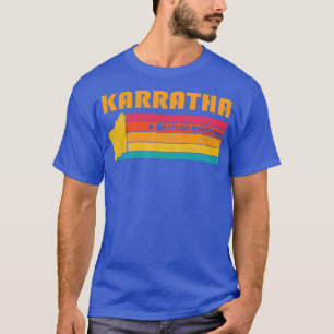 Karratha Western Australien Vintag in Bedrängnis S T-Shirt