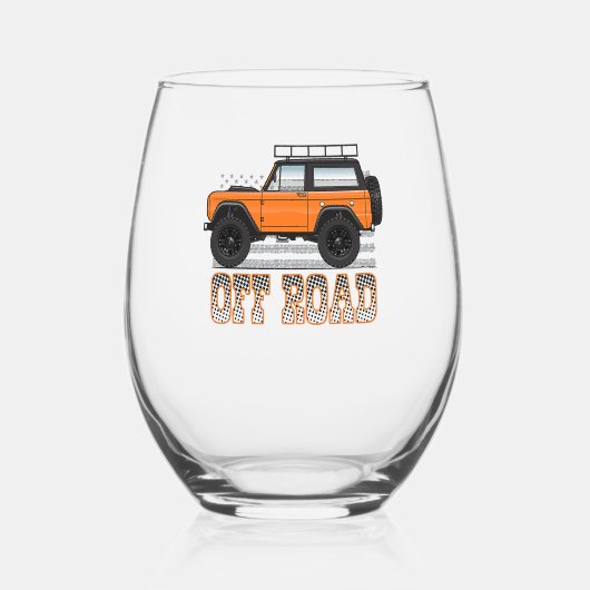 Karrekott Weinglas Ohne Stiel (Vorderseite)