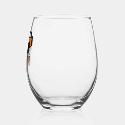 Karrekott Weinglas Ohne Stiel (Links)