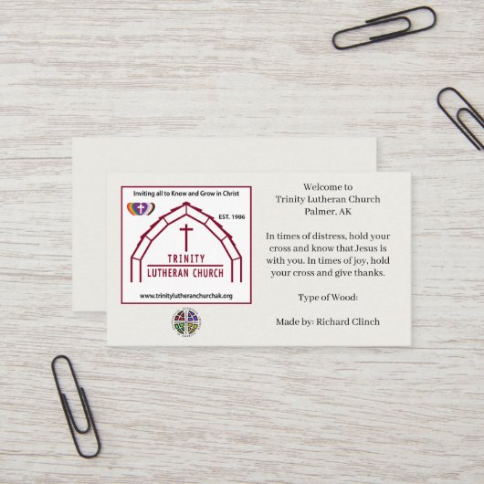 Karren Visitenkarte (Vorderseite/Rückseite Beispiel)