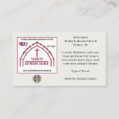 Karren Visitenkarte (Vorderseite)