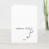 Karriere Dankeschön Karte Florin (Rückseite)