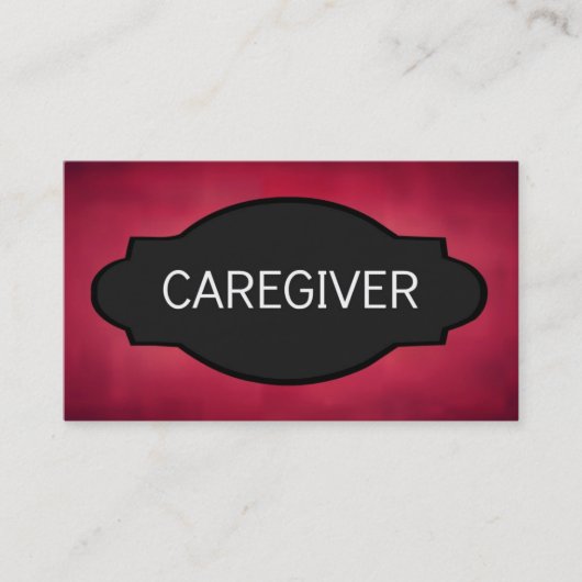 Karriere Eleganter Name Plate Visitenkarte (Vorderseite)