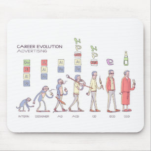 Karriere-Evolution Mousepad
