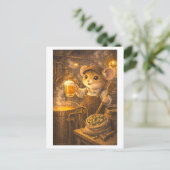 Karriere Maus als Brauer Postkarte (Stehend Vorderseite)