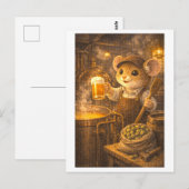 Karriere Maus als Brauer Postkarte (Vorne/Hinten)