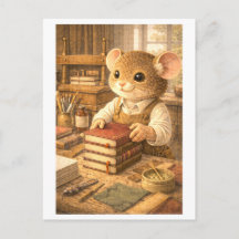 Karriere Maus als Buchbinder