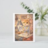 Karriere Maus als Kostümbildnerin Postkarte (Stehend Vorderseite)