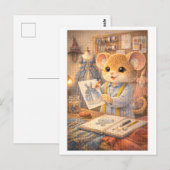 Karriere Maus als Kostümbildnerin Postkarte (Vorne/Hinten)