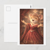Karriere Maus als Opernsängerin Postkarte (Vorne/Hinten)