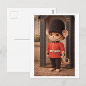Karriere Maus als Palastwache Postkarte (Vorne/Hinten)