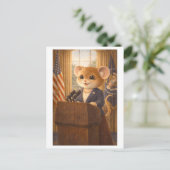 Karriere-Maus als US-Präsident Postkarte (Stehend Vorderseite)