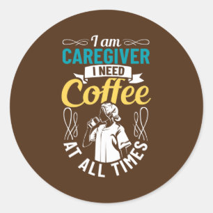 Karriere-Outfit-Betreuer-Wertschätzung Personal Runder Aufkleber