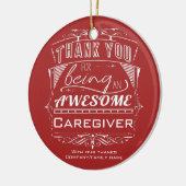 Karriere Vielen Dank für Ihre Anerkennung Keramik Ornament (Links)