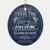 Karriere Vielen Dank für Ihre Anerkennung Keramik Ornament (Links)