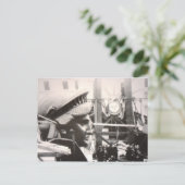 Karriere von Lady Liberty in Paris Postkarte (Stehend Vorderseite)