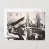 Karriere von Lady Liberty in Paris Postkarte (Vorne/Hinten)