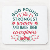 Karriere Wertschätzung Gott fand die stärksten Fra Mousepad (Vorne)
