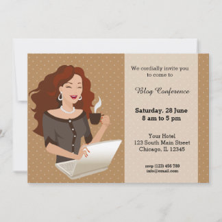 Karrierefrau Einladung