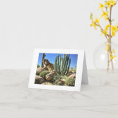 Karrierefreie Wüstengärten Blank Card Karte (Gelbe Blume)
