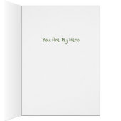 Karrierekarte mit Stargazer Lilie (Innen (Rechts))