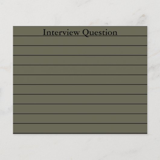 Karrierevorbereitende Flashkarten (Vorderseite)