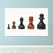 Karriereweg Leinwanddruck (Insitu (Holzboden))