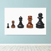 Karriereweg Leinwanddruck (Insitu (Holzboden))