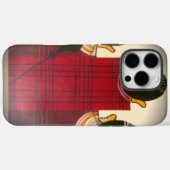 Karriertes Portrait der Masai-Familie Case-Mate iPhone Hülle (Rückseite (Horizontal))