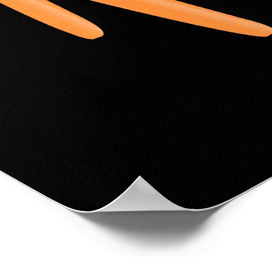 Karrot Bold & Modern Kitepaster Poster (Ecke)