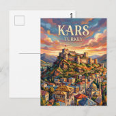 Kars Türkei Postkarte (Vorne/Hinten)