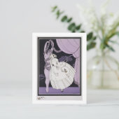 Karsavina, 1914 (pochoir print) 2 postkarte (Stehend Vorderseite)