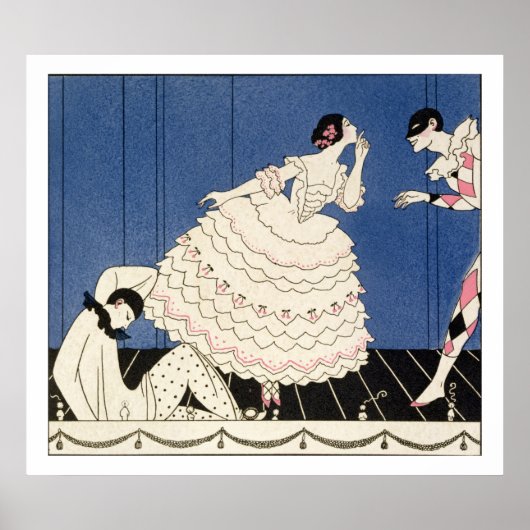 Karsavina, 1914 (pochoir print) poster (Vorne)