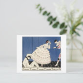 Karsavina, 1914 (pochoir print) postkarte (Stehend Vorderseite)