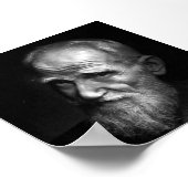 Karsh Foto von George Bernard Shaw (1943) Poster (Ecke)