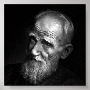 Karsh Fotografie von George Bernard Shaw (1943) Poster