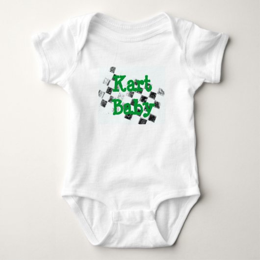 Kart Baby Strampler (Vorderseite)