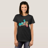 Kart Driver - PopArt Style T-Shirt (Vorne ganz)