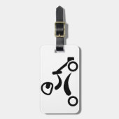 Kart Laufen Gepäckanhänger (Vorderseite vertikal)