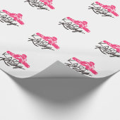 Kart Laufen Geschenkpapier (Ecke)