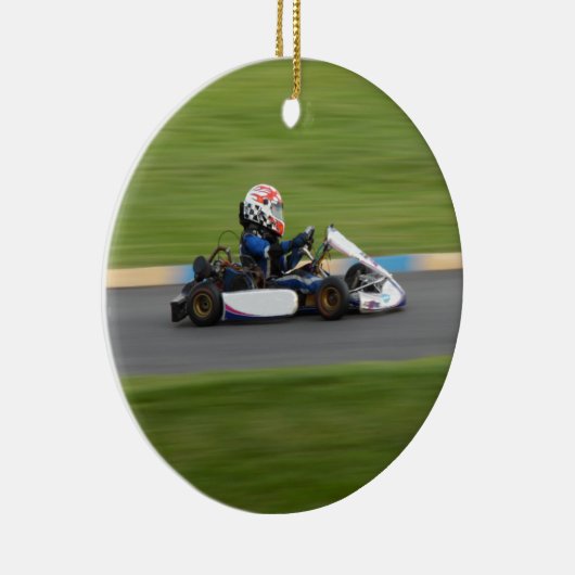 Kart Laufen Keramik Ornament (Rechts)