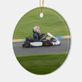 Kart Laufen Keramik Ornament (Links)