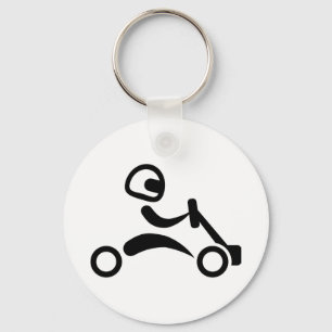 Kart Laufen Schlüsselanhänger